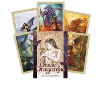 ORACLE OF THE DRAGONFAE Mazzo Carte Esoteric Predizione Fortuna blue angel Nuovo