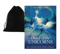 ORACLE OF THE UNICORNS Tarot Mazzo Carte Blue Angel Con Borsa In Velluto