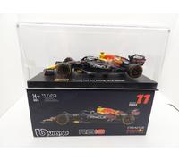 Oracle Rosso Bull RB18 Sergio Perez #11 2022 18-38062 1/43 Bburago F1 Con Pilot