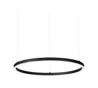 IDEAL LUX Lampada a sospensione Oracle Slim D050 Ø50 cm LED 30W 3000K On-Off Nero