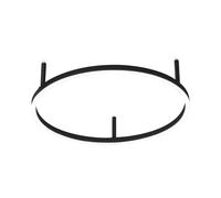 LAMPADA DA SOFFITTO ORACLE SLIM PL D050 ROUND 3000K ON OFF BK