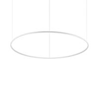 Sospensione Moderna Oracle Alluminio-Plastiche Bianco Led 89W 3000K D150Cm