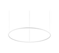 Sospensione Moderna Oracle Alluminio-Plastiche Bianco Led 89W 4000K D150Cm