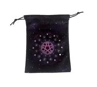 Oracle Tarot Pouch - Porta tarocchi in velluto, vintage, gotico, per riporre gioielli, collane, appassionati di maghi