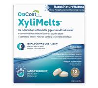 OraCoat XyliMelts - 40 Pastiglie Adesive Contro La Carie E La Secchezza Orale -