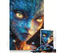 Oracolo Celeste︰ Il Testimone Cosmico Puzzle per Adolescenti 1000 Pezzi Sviluppo Cerebrale Divertimento Tranquillo Pulito Unisciti Regalo Stagionale (38x26cm)