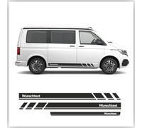 ORAFOL Strisce autoadesive laterali per autovettura, adatte per VW T6.1, T6, T5, Multivan, Bulli, adesivi laterali