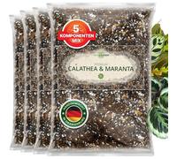 ORAGARDEN Calathea & Maranta Terra per piante d'appartamento e giardino - 12L substrato per piante, palme, fiori - 5 componenti terriccio