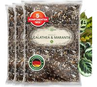 ORAGARDEN Calathea & Maranta Terra per piante d'appartamento e giardino - 9L substrato per piante, palme, fiori - 5 componenti terriccio