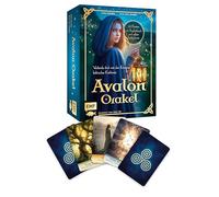 Orakel-Kartenset: Avalon Orakel | Wandle auf den Pfaden der Priesterinnen und verbinde dich mit den transformierenden Energien keltischer Kraftorte: 45 Karten mit Farbschnitt und Begleitbuch