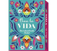 Orakelkarten: Viva la Vida: Das Lebensfreude-Orakel | Farbenfrohe Karten in edler Box | 50 Impulse und Inspirationen aus Mexiko für mehr Glück im Alltag