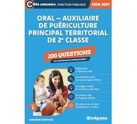 Oral - auxiliaire de puériculture principal territorial de 2e classe: 200 questions