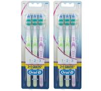 Oral-B® 1 2 3 Classic Care 2x3 pz Spazzolino da denti
