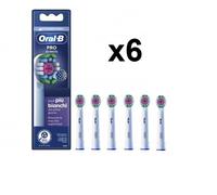 Oral-B 6 Testine di Ricambio Originali Spazzolino 3D White