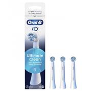Oral-B 80782583 Testina di Ricambio Ultimate Clean per Spazzolini iO 3 Pezzi