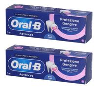Oral-B Advanced Dentifricio Protezione Gengive 2x75 ml