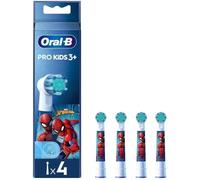 Oral-B Braun EB10-4FFS Spiderman Ricambio Testina Spazzolino Elettrico 4 Pezzi