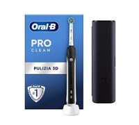 NUOVO Oral B Spazzolino Elettrico PRO 1 750 Nero Custodia da Viaggio Accessor...
