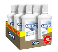 Oral B Collutorio Protezione Gengive e Smalto 6x500ml Pulizia Denti Efficace e
