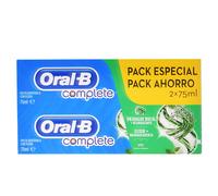 ORAL-B COMPLETE DENTIFRICO ENJUAGE + BLANQUEANTE set