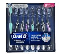 Oral-B Cross Action Pro - Spazzolino da denti avanzato, 8 pezzi (morbido)
