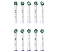 Oral-B Cross Action Testine per spazzolino da denti elettrico 10 pz. Bianco