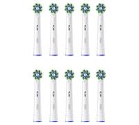 Oral-B Cross Action Testine per spazzolino da denti elettrico 10 pz. Bianco