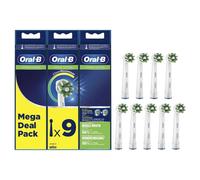 Oral-B CrossAction 80339536 testina per spazzolino 9 pezzo(i) Bianco Oral-b