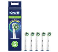 Oral-B CrossAction Testine Di Ricambio Con Tecnologia CleanMaximiser, Confezione Da 5 Pezzi