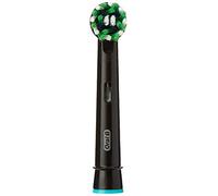 Oral-B CrossAction Testine di Ricambio Edizione Nera con Tecnologia CleanMaximiser, Confezione da 4 Pezzi