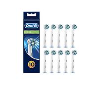 Oral-B Crossaction Testine di Ricambio per Spazzolino Elettrico, Confezione da 10 Pezzi, Versione Vecchia