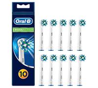 Oral-B CrossAction Testine di Ricambio per Spazzolino Elettrico, 10 Pezzi