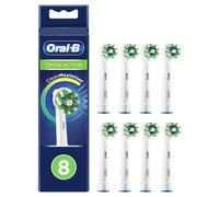 Oral B Testine di ricambio con tecnologia CleanMaximiser CrossAction 8 pz