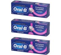 Oral-B Dentifricio Advanced Protezione Sensibilita' 3x75 ml