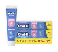 Oral-B Dentifricio Pro-Expert Sensibilità per Denti Sensibili, Eucalipto & Menta Piperita 125 ml, Previous Pro-Repair, 125ml (Confezione da 2)