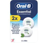 ORAL-B ESSENTIAL FILO INTERDENTALE CERATO MENTA 2 PEZZI DA 50 M