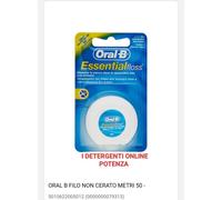 Oral-B Essential Floss Filo Interdentale Non Cerato, 50 Metri PEZZI 4