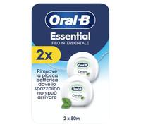 ORAL-B ESSENTIAL FILO INTERDENTALE CERATO MENTA 2 PEZZI DA 50 M