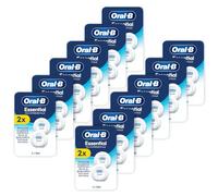 Oral-B Filo Interdentale Cerato, Essential Floss, Neutro 12x2x50m