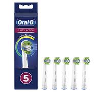 Oral-B FlossAction Testine di Ricambio con Tecnologia CleanMaximiser, Confezione da 5 Pezzi
