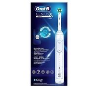 Oral-B Genius X Spazzolino Elettrico 6 Modalità di Spazzolamento, Protegge le Gengive, Azione Sbiancante, Intelligenza Artificiale, 1 Testina, Batteria Litio, Idea Regalo, Bianco