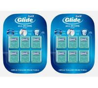 Oral B Glide All-In-One Comfort Plus Dental Floss Mint 6 pk 44m Totale 264m...