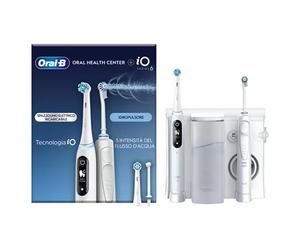 Oral-B Idropulsore + Spazzolino Elettrico iO6 con Testine di Ricambio