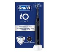 Oral-B iO 2 Spazzolino Elettrico Nero 1 Testina Di Ricambio 1 Spazzolino