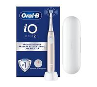 Oral-B iO - 2 Spazzolino Elettrico Ricaricabile Rosa con Custodia da Viaggio