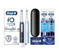 Spazzolino elettrico Braun Oral-B iO Series 3n nero opaco/blu ghiaccio