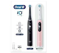 Oral-B iO Series 6 Duo Black & Pink Sand Set spazzolini elettrici g