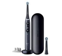 Oral-B iO Spazzolino Elettrico Ricaricabile 7S Nero, 2 Testine, 1 Custodia Da Viaggio, 1 Spazzolino