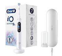 Oral-B iO - 9n - Spazzolino Elettrico Ricaricabile, 1 Spazzolino Bianco Esclusivo Con Tecnologia Magnetica Rivoluzionaria, Display A Colori, 1 Testina, 1 Custodia Da Viaggio Con Caricatore