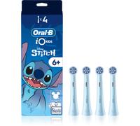 Oral-B iO Kids 6+ Stitch - Spazzolino da denti di ricambio, 4 pezzi